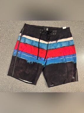 Outerknown Apex Men’s Boardshort Size 31 in color Rising Sun